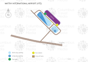 Vientiane International Airport (Wattay) map