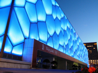 Beijing's Water Cube is a major attraction